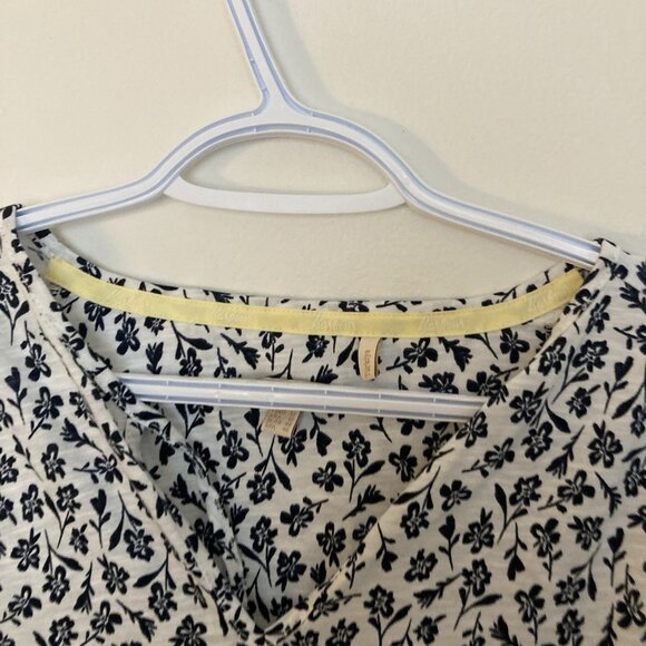 Barbour Women’s Shirt White Floral Size US 12 Seaholly - Picture 2 of 6